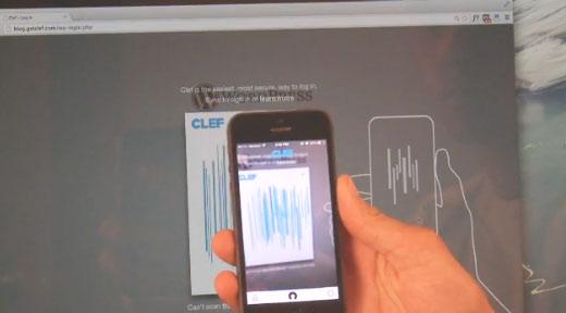 Sync Clef Wave with your mobile device Sync Clef Wave with your mobile device