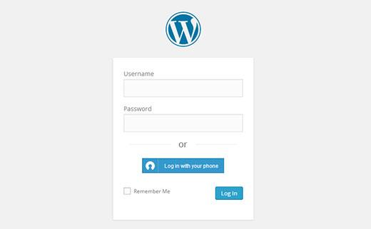 Login with clef button WordPress login screen Login with clef button WordPress login screen