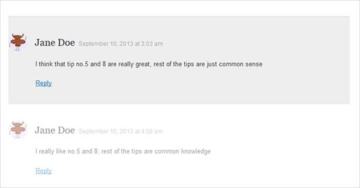 Highlighting featured comments and dimming buried comments Highlighting featured comments and dimming buried comments