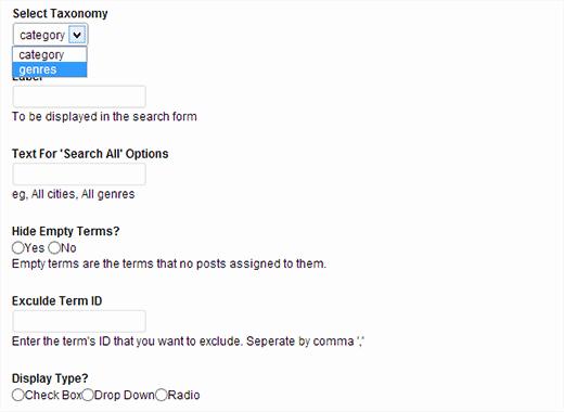 Adding taxonomies to the Ajax search filter in WordPress Adding taxonomies to the Ajax search filter in WordPress