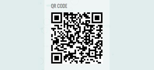 QRCode displayed inside a WordPress sidebar widget QRCode displayed inside a WordPress sidebar widget