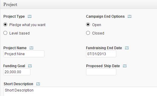 Adding a new crowdfunding project in WordPress using IgnitionDeck Adding a new crowdfunding project in WordPress using IgnitionDeck