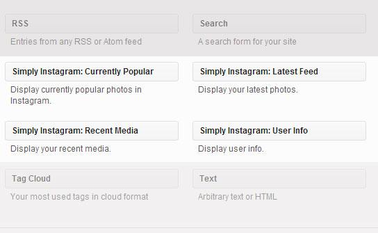 Instagram widgets for your WordPress sidebar Instagram widgets for your WordPress sidebar
