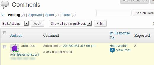 Reported comment moved to moderation Reported comment moved to moderation