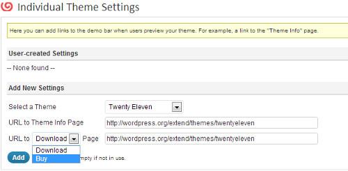theme demo bar individual theme settings theme demo bar individual theme settings