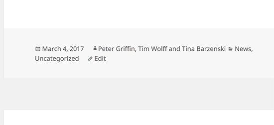 Multiple authors attributed to a WordPress post Multiple authors attributed to a WordPress post