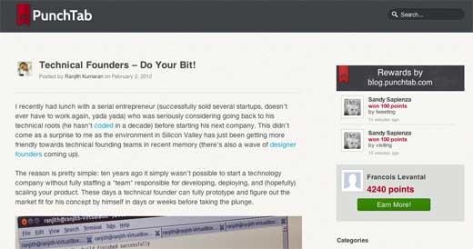 PunchTab Rewards Widget PunchTab Rewards Widget