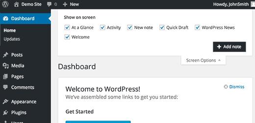 Adding a new note to store your post ideas in WordPress Adding a new note to store your post ideas in WordPress