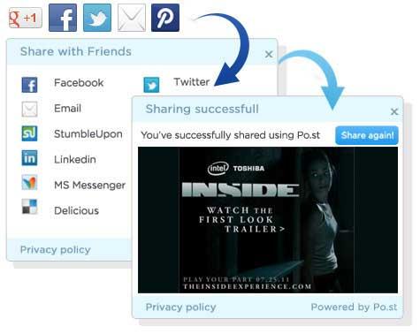 Po.st Revenue Model Screenshot Po.st Revenue Model Screenshot