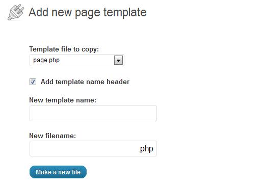 Theme File Duplicator Admin Preview Theme File Duplicator Admin Preview