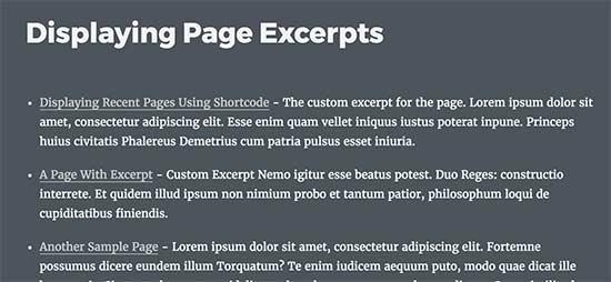 Display page excerpts Display page excerpts