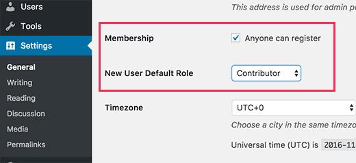 Allow user registeration on your WordPress site Allow user registration on your WordPress site