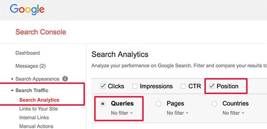 在Google Search Console中搜索Google Analytics 在Google Search Console中搜索Google Analytics