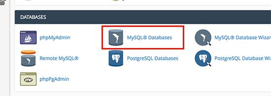 MySQL Databases MySQL Databases
