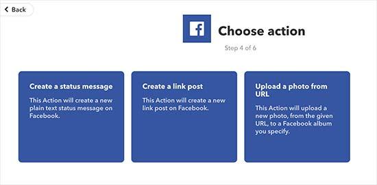 Facebook的行动 Facebook的行动