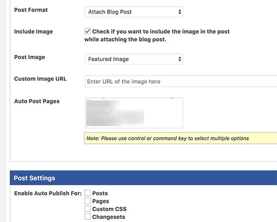 Facebook自动发布设置 Facebook自动发布设置