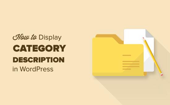 How to display category description in WordPress How to display category description in WordPress