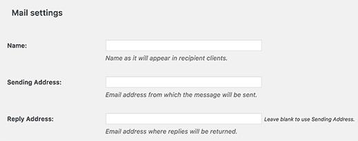 sendgrid-plugin-mail-settings Edit mail settings in the SendGrid plugin settings in WordPress