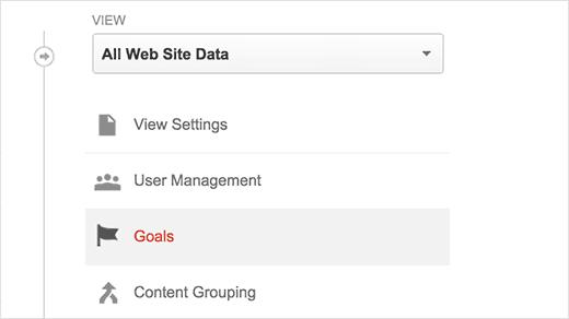 Creating Goals in Google Analytics Creating Goals in Google Analytics