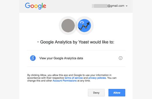 Google帐户许可 Google帐户许可