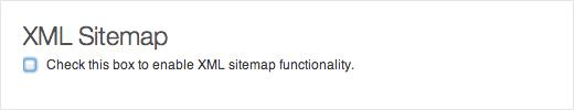 Disable XML sitemaps Disable XML sitemaps