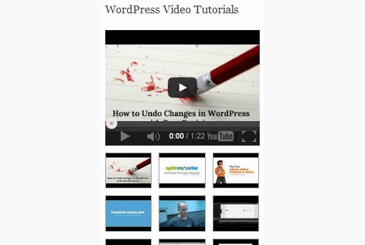 Adding your latest YouTube videos in WordPress Adding your latest YouTube videos in WordPress