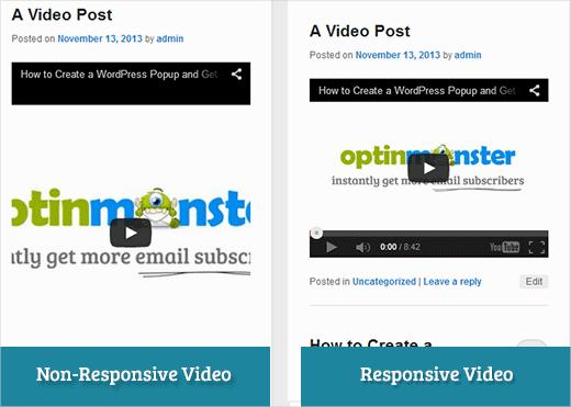 Making your YouTube videos responsive in WordPress Making your YouTube videos responsive in WordPress