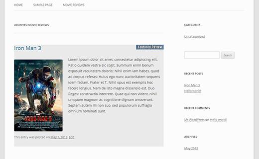 Showing a sticky post on a custom post type archive page Showing a sticky post on a custom post type archive page