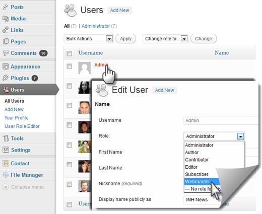 Assigning User Roles Assigning User Roles