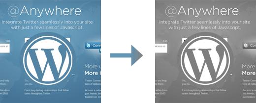 Grayscale Images in WordPress Grayscale Images in WordPress