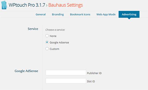 Displaying advertisement on your Mobile Site Displaying advertisement on your Mobile Site