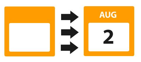 Custom Date Button for WordPress