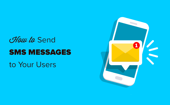 向您网站的用户发送 SMS 消息