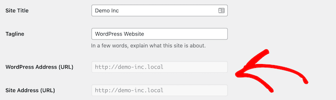 WordPress URL 显示为灰色