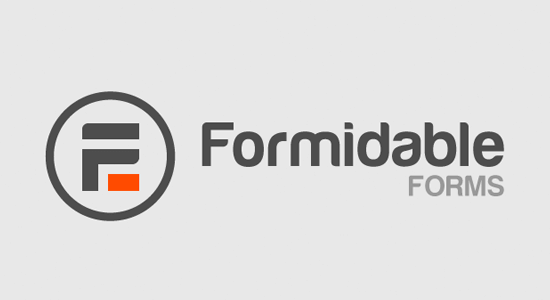 Formidable Forms Advanced WordPress 表单插件