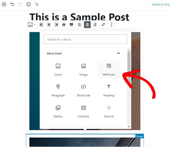 Add shortcode to Gutenberg Editor Add shortcode to Gutenberg Editor