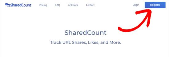 Shared Counts API field