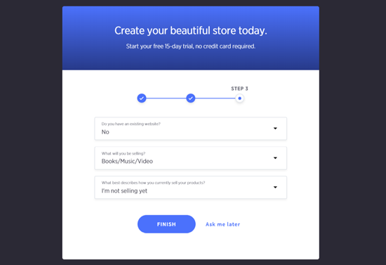 BigCommerce 设置步骤 BigCommerce 设置步骤