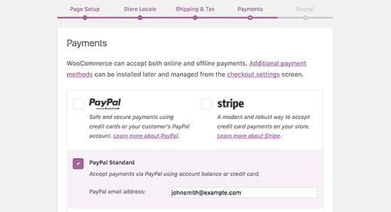 WooCommerce 付款方式 WooCommerce 付款方式