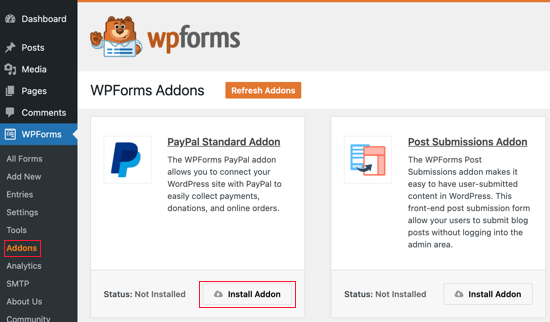 WPForms 贝宝插件