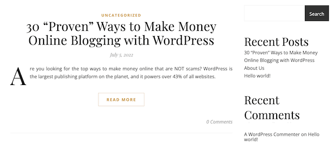 WordPress更多块