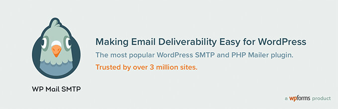 适用于WordPress的WP Mail SMTP插件