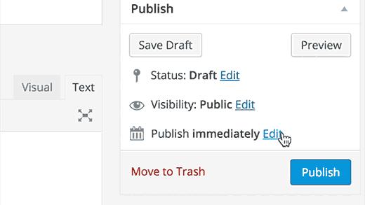 Edit a post Edit a post