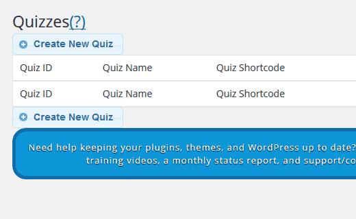 Create New Quiz in Quiz Master Next for WordPress