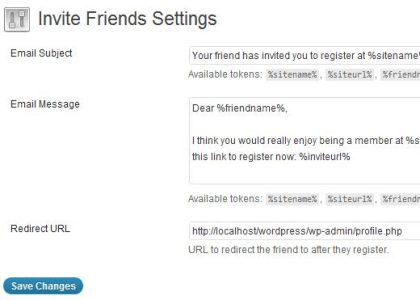 如何允许用户邀请他们的朋友在WordPress中注册