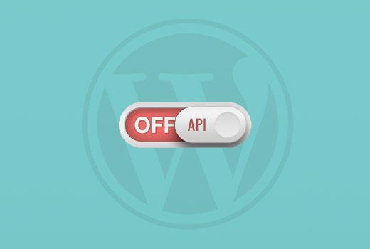 Disable JSON REST API in WordPress Disable JSON REST API in WordPress