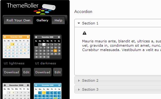 jQuery UI Themes jQuery UI Themes