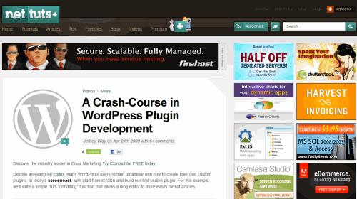 A Crash-Course in WordPress Plugin Development