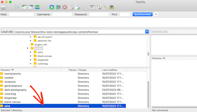 FileZilla FTP客户端