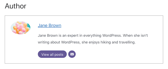 如何在WordPress中添加作者的照片